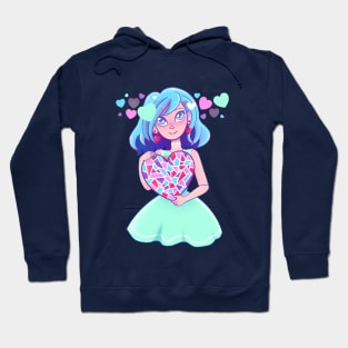 Mosaic Heart Hoodie